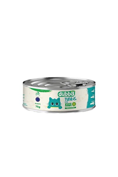 Dubba دوبا طعام رطب للقطط بالتونا و الكيوي في المرق 75g