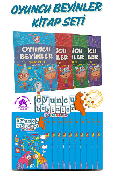 Curious&Genius Oyuncu Beyinler Kitap Seti ve Deneme Sınavları
