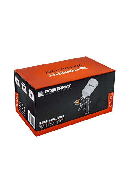 Powermat Instrument de pulverizare HVLP PM-PDM-170T, 600 ml, 1,4 mm, PM 1426