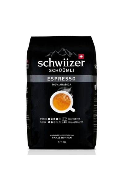 Schwiizer Schuumli cafea Espresso 1kg, boabe