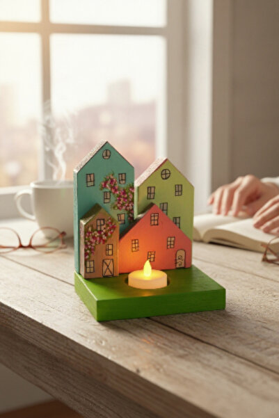 EL YAPIMI Tealight mumluk