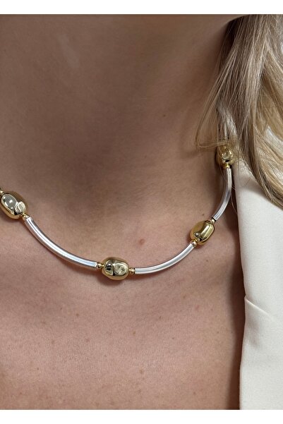 KİLİGİSTANBUL Blen Detailled Necklace 40 cm
