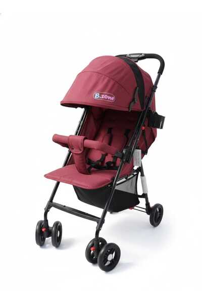 NZONE STORE عربة أطفال من بيبي زون _ خفيفة للتنقل مع حاجز حماية أمامي ومظلة واسعة ونافذة تهوية شبكية