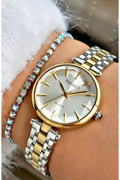 Ferrucci ساعة يد نسائية FC 0725 03590M.02 مع سوار هدية