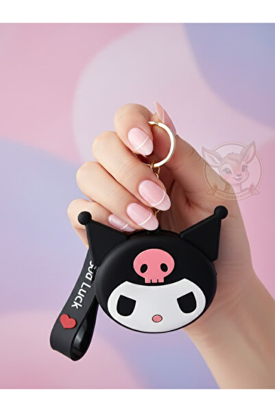 Ceylan Kırtasiye Kuromi Tasarımlı Silikon Bozuk Para Cüzdanı Anahtarlık – Yum...
