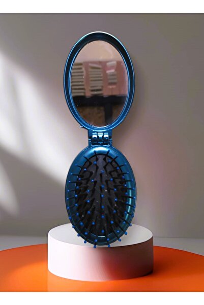 madam shushu Bag and Pocket Makeup Mirror + Hair Brush