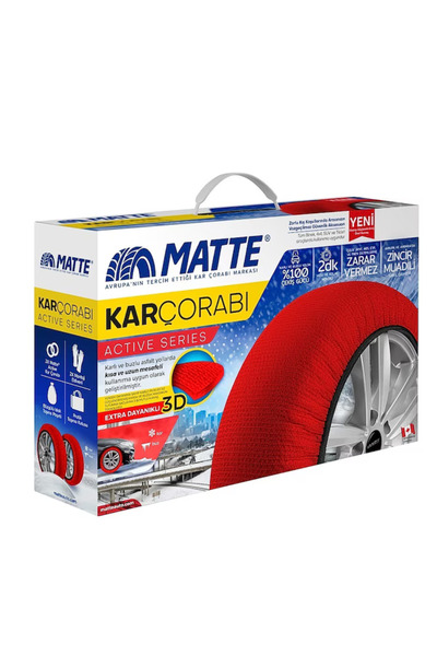 Matte Αλυσίδες χιονιού από ύφασμα, ύφασμα 3D, μέγεθος XXL, συμβατότητα R15-R2...