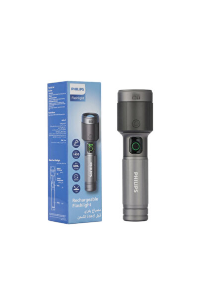 Philips مصباح يدوي LED قابل لإعادة الشحن بقدرة 30 وات و2200 مللي أمبير في الس...
