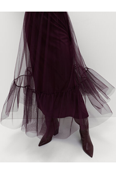 Marks & Spencer Tül Maxi Etek