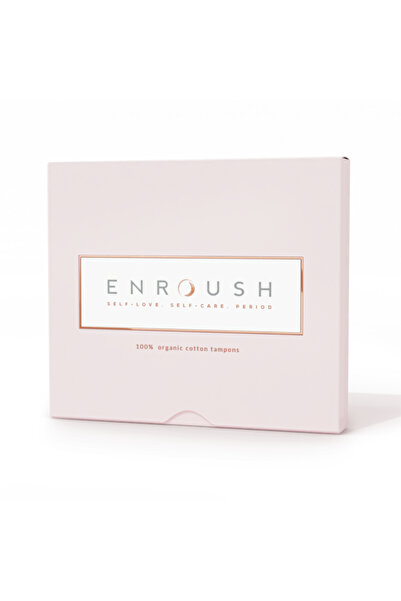 Enroush Tampoane normale din bumbac, pachet de 16 - protecție prietenoasă și hipoalergenică