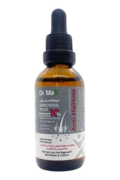 DR.Max سيروم دكتور ماكس لإعادة نمو الشعر مع ١٠٪ مينوكسيديل وبروتين وكافيين
