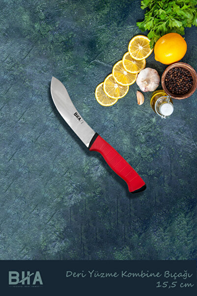 Sürmene Bıçakçı Hacı Ahmet Sürmene Twix Serisi Deri Yüzme ve Kombina Bıçağı 1...