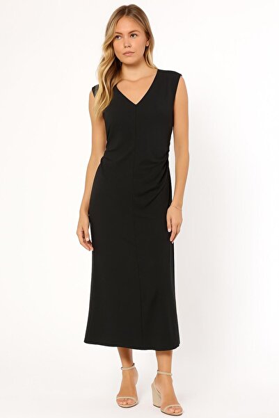 Fashion Friends 25Y0037K1 Women's V-Neck Dress
