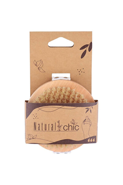 Tendance فرشاة غسيل الجسم الخشبية المستديرة شيما