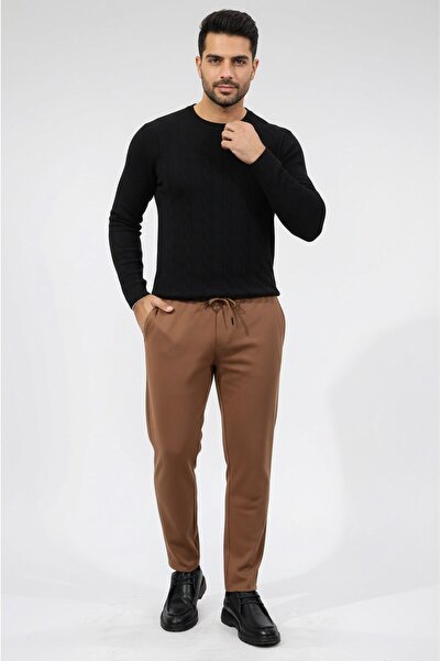 Velvarde Venus Oversized Elastic Camel Pants