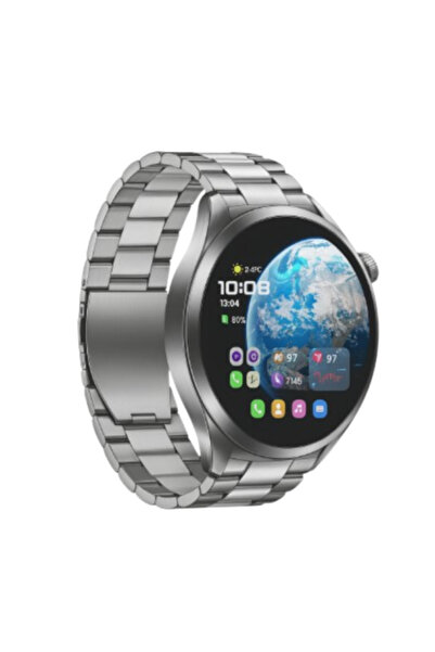 WISME X38 MAX Smart Watch - Round HD Ceramic Display, Bluetooth Calling, Heal...