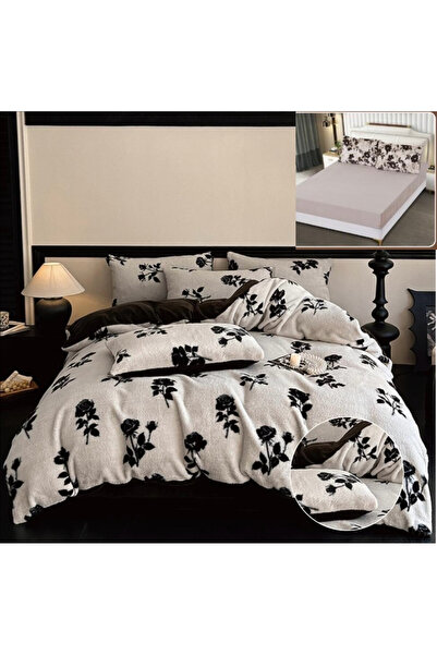 Luna Rabbit Fur Bed Linen – 6 Pieces