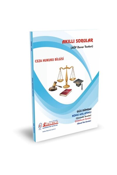 İlkumut Yayınları Ceza Hukuku Bilgisi - 2026-2027 Güncel Baskı