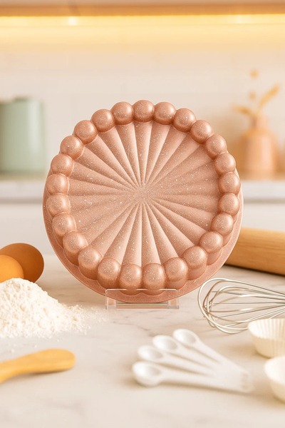 CHEFTİME Rose Tart Kek Kalıbı – 26 cm