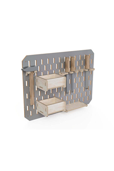 zetcarve - Atölye Pegboard Atölye Depolama Duvarı Eklenebilir Özel Üretim Cnc...