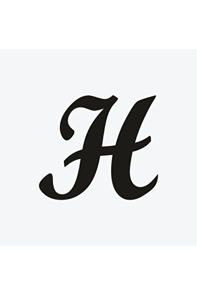 ONE SPRAY TATTOO H Harfi El Yazısı Tekli Dövme Şablonu – Kına Kalıbı & Tattoo...