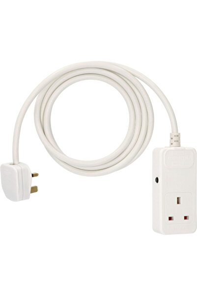 Brennenstuhl 13A BS Rubberized Socket Extension Cable with Fuse 5m