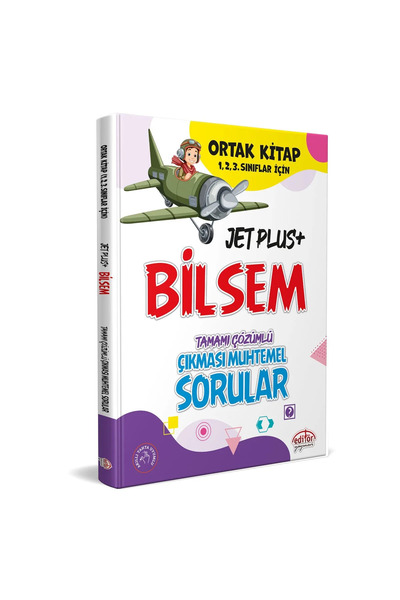 Editör Yayınevi Bilsem Jet Plus Ortak Kitap (1, 2 ve 3. Sınıflar İçin) Tamamı...