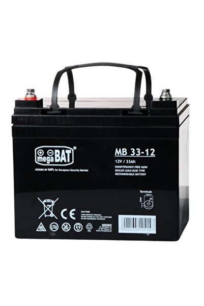 MW Power Στατική μπαταρία MB 12V 33 Ah vrla mb