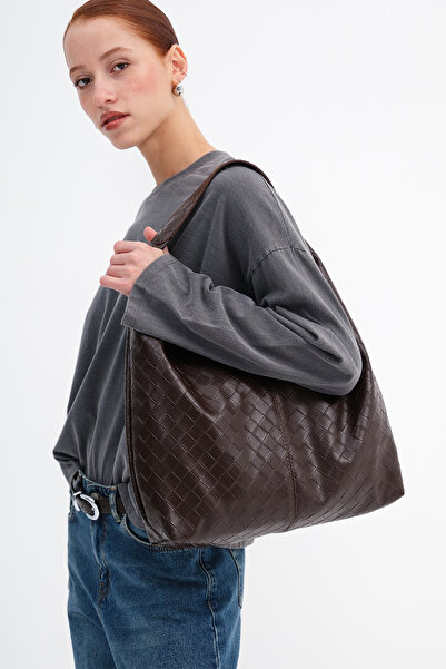 Addax Zippered Hand and Shoulder Bag Ç1059