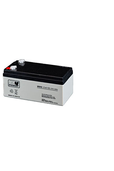 MW Power Baterie staționară (acumulator) MWS 12V 3.4 Ah VRLA agm