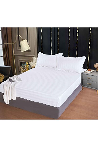 Primavara Set husă de pat damasc 160x200 + 2 fețe de pernă 55x60