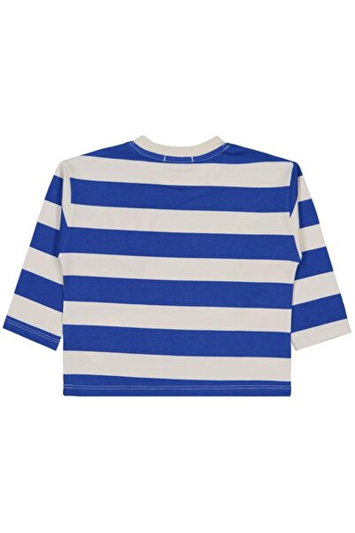Civil Boys Striped Print 2-5 Years Old Sweatshirt - Beige 5-6 Years Old