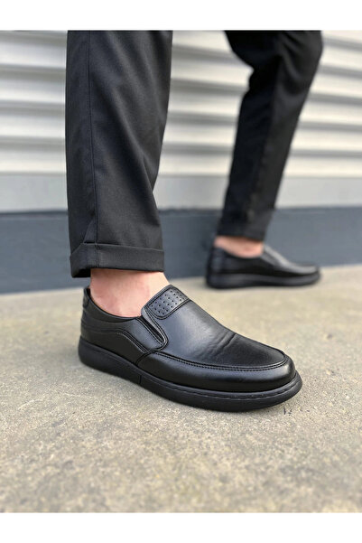 Joy Ayakkabı JY0410 Classique Laceless Skin Ανδρικά καθημερινά κλασικά παπούτ...