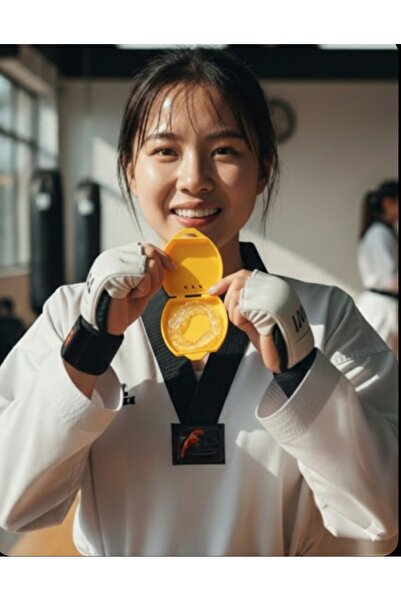 Vulli 🌸 Ağız Koruyucu / Dişlik için Saklama Kutusu 1 adet Kab