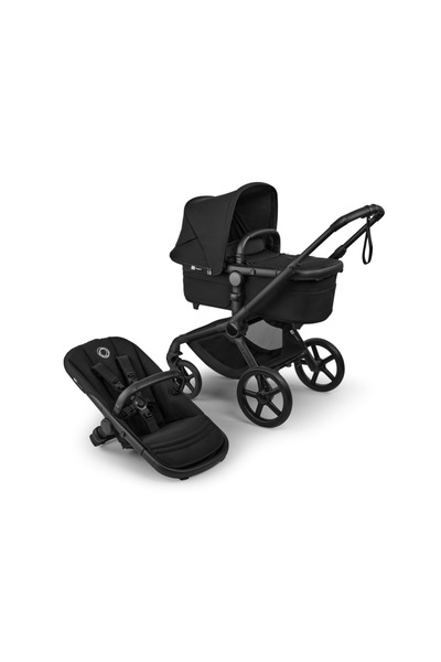 Bugaboo Καρότσι Fox 5 Black/Heritage Black 2 in 1