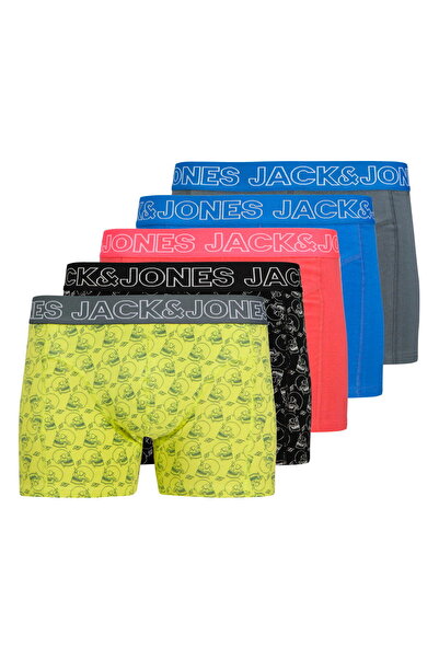 Jack & Jones Men's 5-Pack Boxer Briefs - Capri