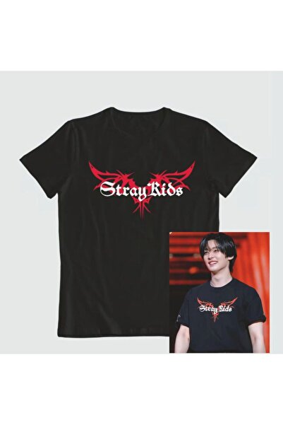 barsdepo Tricou STRAY KIDS cu imprimeu , Tricou unisex supradimensionat pentr...