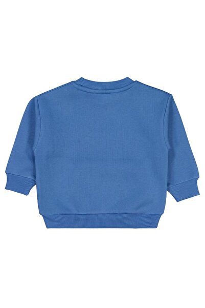 Civil Boys Three Brothers Printed - Embroidered 2-5 Years Old Sweatshirt - Blue 2-3 Years Old