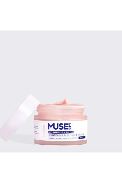 MuseLab كريم الوجه لوف إيفريداي اليومي بعامل حماية من الشمس SPF15، 50 مل