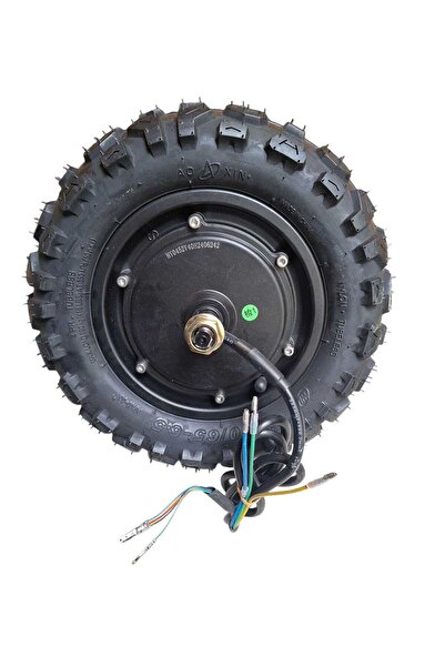 EZOTORAMANTEKİN Ansamblu motor trotinetă electrică 1600W 60V + jantă 11" 100/65-6.5 + anvelopă – pentru Ezotron, Halo Knight,