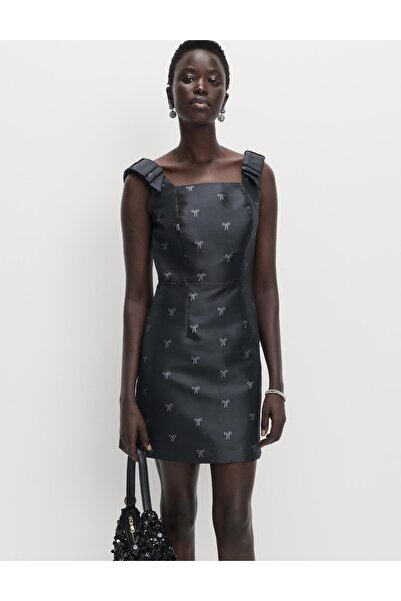 Marks & Spencer Fiyonk Detaylı Mini Elbise