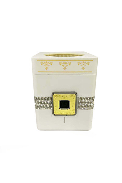 Generic Portable Electric Incense Burner, USB Rechargeable Mubkhara with Fast Heating, Long-Lasting Aroma