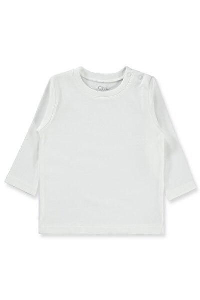 Civil Baby Βρεφικό Βαμβακερό Φούτερ 12-24 Μηνών - Εκρού 24-36 Μηνών