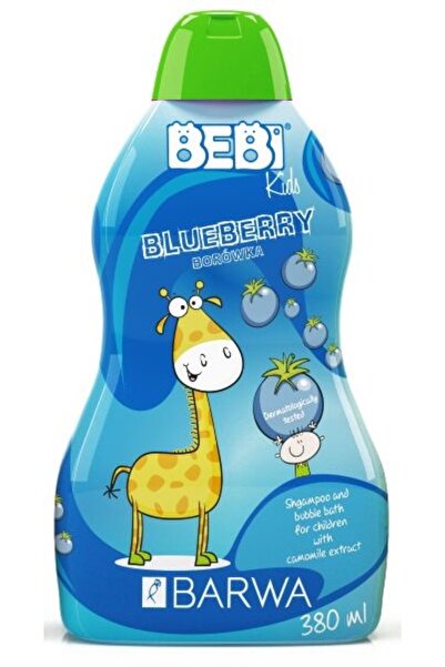 Barwa Cosmetics Sampon si spuma de baie pentru copii, cu coacaze, Barwa Cosme...
