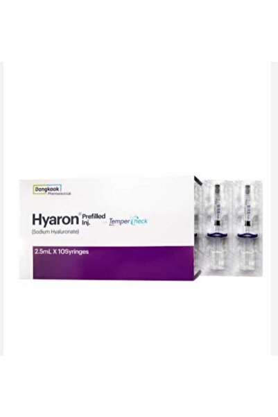 HYARON Cilt Bakım Serumu 2.5 ml x 10 Adet – Nemlendirici Hyalüronik Asit Ampul