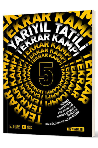 Efsane Yayınları 5.Sınıf Hız Yayınları 1.Dönem Yarıyıl Tatili Tekrar Kampı Tüm Dersler / Video Çözümlü