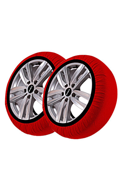 Matte Set de 2 lanțuri textile antiderapante de iarnă M, 205/55 R16, pentru z...