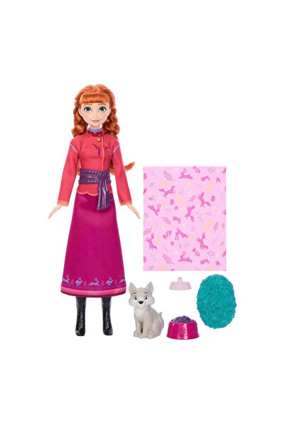 Disney Frozen Disney Karlar Ülkesi Anna Bebek ve Yavru Kurtçuk JFG17