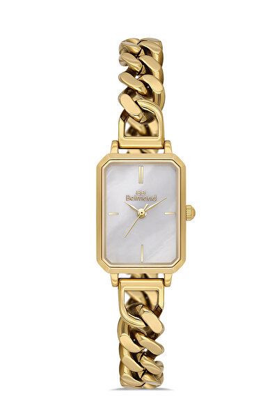 Belmond ساعة يد نسائية SRL1158.120 بسوار من الفولاذ باللونين الذهبي والأبيض