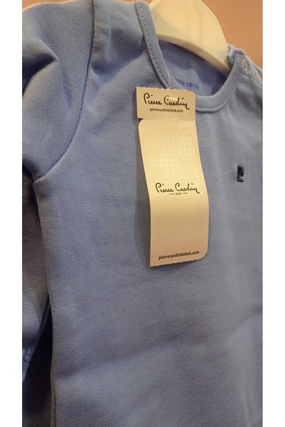 Pierre Cardin Snap Fastener Badili 2-Piece Unisex Baby Set for Girls and Boys